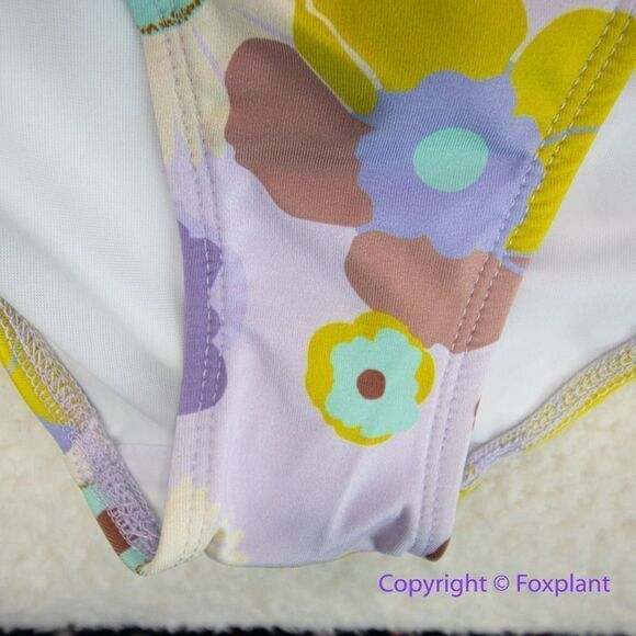 New! Set! Beth Richards Delrey Bikini Top & bottom 70’s floral bikini - Picture 5 of 15